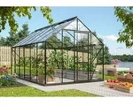 Vitavia Gew&auml;chshaus "Merkur 9900",schwarz,9,9 m2