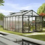 Vitavia Gew&auml;chshaus "Zeus 13800",schwarz,13,8 m2