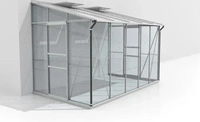 Vitavia Anlehn-Gew&auml;chshaus "Osiris 6500",aluminium eloxiert,6,5 m2