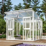 Vitavia Gew&auml;chshaus "Aura 7800",wei&szlig;,7,8 m2