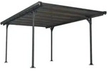 Palram-Canopia Carport "Verona" 5000,anthrazit,500 x 218 x 297 cm (L x B x H)