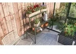 Vitavia Pflanztisch f&uuml;r Gew&auml;chsh&auml;user,smaragd gr&uuml;n,120 x 52 x 76 cm