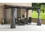 Sojag Terrassen&uuml;berdachung St. Barthelemy 10x12,anthrazit,296 x 364 x 240 cm (L x B