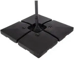 Derby by Doppler 4er Set Beschwerplatten - bef&uuml;llbar mit Wasser oder
