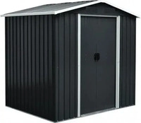 Pergart 40002707, Pergart Ger&auml;tehaus "D&uuml;sseldorf II 65", schwarz, 2,19 m&sup2;