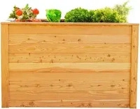 Westmann WMHL130, Westmann Holz Hochbeet, Kr&auml;uterbeet "Klassik 130", natur, 130 x 65