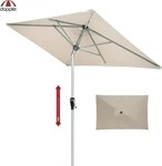 Doppler 457460820, Doppler Sonnenschirm / Mittelmastschirm "Active Auto Tilt 210 x