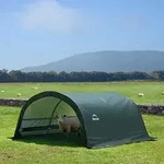 Shelter Logic Weidezelt "Run-In" Weideunterstand, 300 x 260 x 150 cm,gr&uuml;n,7,8...