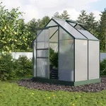 Vitavia Gew&auml;chshaus "Planet 2500" inkl. Fundament,smaragd,2,5 m2