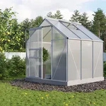 Vitavia Gew&auml;chshaus "Planet 3800" inkl. Fundament,aluminium,3,8 m2
