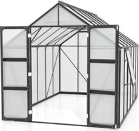 Vitavia Gew&auml;chshaus "Olymp 9900",schwarz,9,9 m2