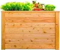 Westmann WMHL100, Westmann Holz Hochbeet, Kr&auml;uterbeet "Klassik 100", natur, 100 x 65
