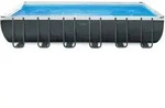 Intex Frame Swimming Pool Set "Ultra Quadra XTR",anthrazit,732 x 366 x 132 cm