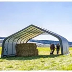 Shelter Logic Weidezelt "Run-In-Shed" Weideunterstand, 730 x 670 x 380 cm,gr&uuml;n,49,64