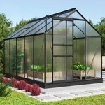 Vitavia Gew&auml;chshaus "Comet 6200",schwarz,6,2 m2