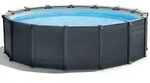 Intex Frame Swimming Pool Set "Graphit",graphit,&Oslash; 478 x 124 cm