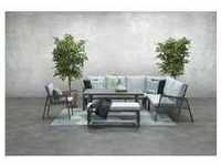Garden Impressions Aluminium-Rope Lounge-Set "Yoshi" inkl. Ecksofa, Tisch,...