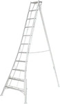 Niwaki NW03300, Niwaki Niwaki Aluminium 3-Holm-Gartenleiter h&ouml;henverstellbar