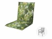 Doppler Sitzauflage "Living" Low,palmen,für Niederlehner (100 x 48 x 6 cm)