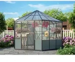 Vitavia Gew&auml;chshaus-Pavillon/ Vogelvoliere "Circus 9000",schwarz,9,0 m2