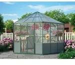 Vitavia Gew&auml;chshaus-Pavillon/ Vogelvoliere "Circus 9000",smaragd,9,0 m2