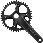 Shimano GRX Kurbelgarnitur 40 Z&auml;hne FC-RX610 - 1x12 Fach - 165 mm Schwarz