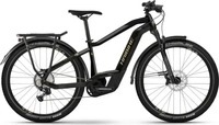 Haibike Trekking 11 Herren - Gloss Black Metal Tan - 50 cm - S Schwarz