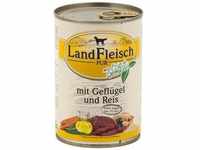 Landfleisch Dog Pur Geflügel & Reis extra mager 12 x 400g