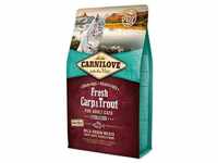 Carnilove Cat Adult Fresh - Carp & Trout/Sterilised 2kg getreidefreies Katzenfutter