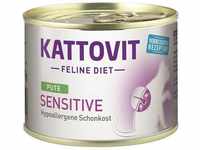Kattovit Dose Feline Diet Sensitive Pute 12 x 185g für sensible Katzen