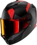 Shark Spartan GT Pro Carbon Dokhta, Integralhelm - Matt Schwarz/Orange/Dunkelgrau - L