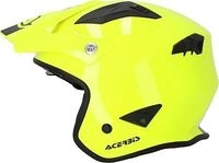 Acerbis Aria Solid, Jethelm - Neon-Gelb/Schwarz - XS