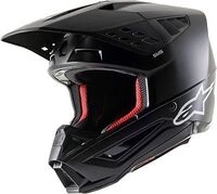 Alpinestars S-M5 Solid, Motocrosshelm - Matt-Schwarz - M
