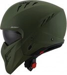 Suomy Armor Plain, Modularhelm - Matt-Dunkelgr&uuml;n - XS