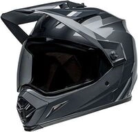 Bell MX-9 Adventure MIPS Alpine, Endurohelm - Dunkelgrau/Schwarz/Silber - XXL