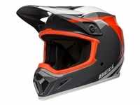 Bell MX-9 MIPS Dart, Motocrosshelm - Grau/Weiß/Orange - S