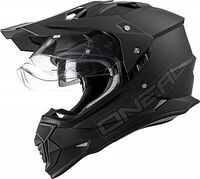 ONeal Sierra Flat S23, Endurohelm - Matt-Schwarz - S