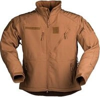 Mil-Tec Softshell SCU 14, Textiljacke - Hellbraun (Coyote) - S