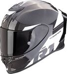 Scorpion EXO-R1 Evo Carbon Air Rally, Integralhelm - Schwarz/Wei&szlig; - L