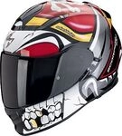 Scorpion EXO-491 Pirate, Integralhelm - Schwarz/Wei&szlig;/Rot/Gelb - XXL