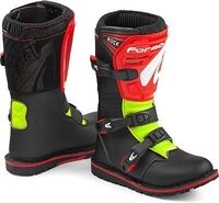 Forma Rock Trial, Stiefel Kinder - Schwarz/Rot/Neon-Gelb - 32 EU