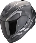 Scorpion 48-450-159-07, Scorpion EXO-491 Kripta, Integralhelm - Matt Schwarz/Silber -