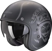 Scorpion 78-459-159-05, Scorpion Belfast Evo Romeo, Jethelm - Matt Schwarz/Silber - L