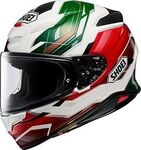 Shoei NXR2 Capriccio, Integralhelm - Wei&szlig;/Schwarz/Gr&uuml;n/Rot - XS