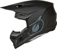 ONeal 3SRS Solid, Motocrosshelm - Matt-Schwarz - S