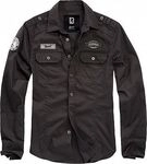 Brandit Luis Vintage, Hemd - Schwarz - S