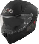 KYT R2R Plain, Integralhelm - Matt-Schwarz - XS