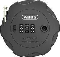 Abus Combiflex Adventure, Kabelschloss - Schwarz