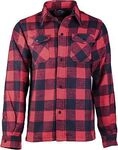 Mil-Tec Holzf&auml;ller II, Hemd/Textiljacke - Schwarz/Rot - L