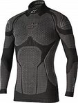 Alpinestars Ride Tech, Funktionsshirt langarm Winter - Schwarz/Grau - XS/S